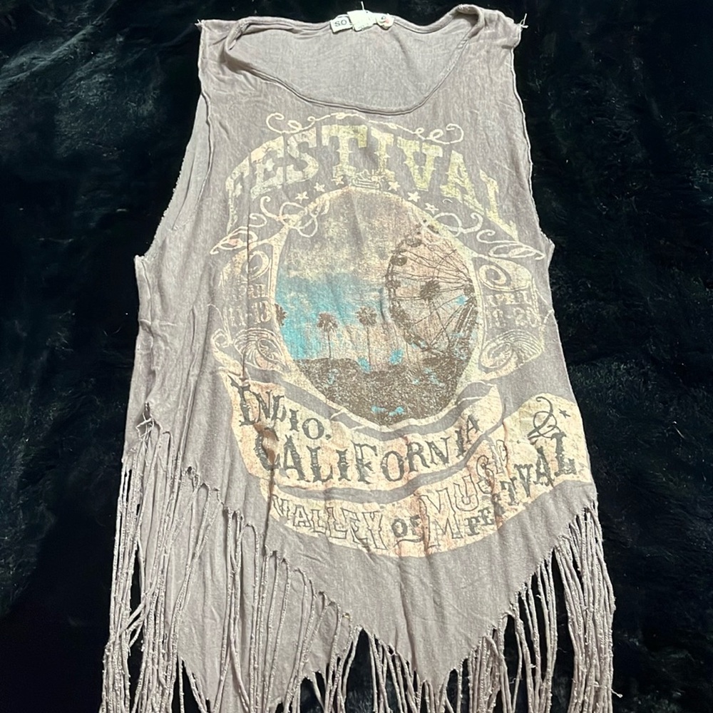 Rare! 🔥🔥Coachella Fringe Music Festival tank top M